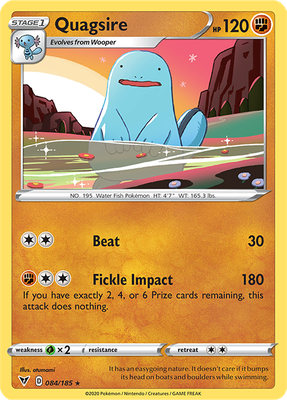 SWSH Vivid Voltage 084/185 Quagsire