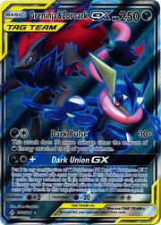 SM Unbroken Bonds 200/214 Greninja & Zoroark GX (Tag Team)