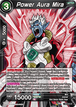 DBS Series 3 Starter The Dark Invasion SD3-005 Power Aura Mira