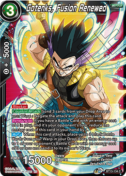 DBS Supreme Rivalry BT13-134 Gotenks, Fusion Renewed Foil