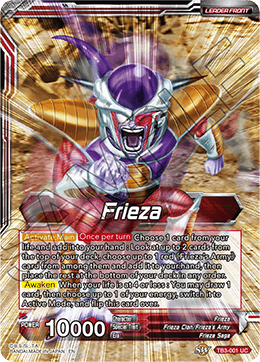DBS Clash of Fates TB3-001 Frieza (Leader)