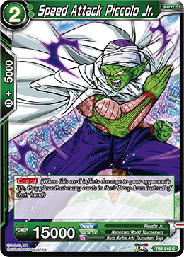 DBS World Martial Arts Tournament TB2-040 Speed Attack Piccolo Jr.