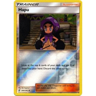 SM Unified Minds 200/236 Hapu Reverse Holo