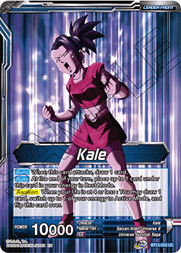 DBS Saiyan Showdown BT15-032 Kale (Leader) Foil
