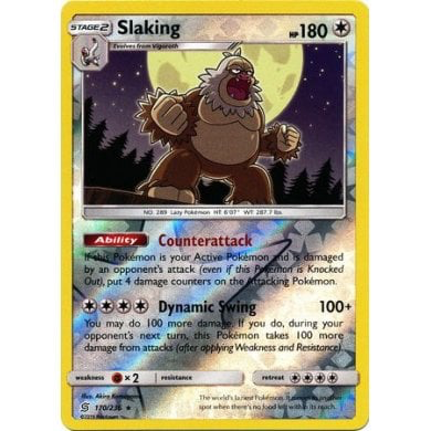 SM Unified Minds 170/236 Slaking Reverse Holo