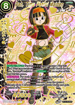 DBS Saiyan Showdown BT15-155 Pan, Time Patrol Maiden SCR