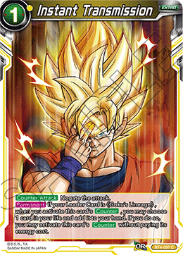 DBS Colossal Warfare BT4-097 Instant Transmission