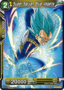 DBS Assault of the Saiyans BT7-076 Super Saiyan Blue Vegeta