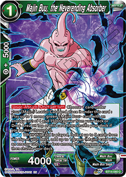 DBS Cross Spirits BT14-080 Majin Buu, the Neverending Absorber Foil