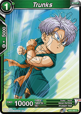 DBS Draft Box 6: Giant's Force DB3-060 Trunks