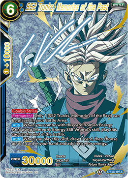 DBS Assault of the Saiyans BT7-030 SS2 Trunks, Memories of the Past (SPR_S)
