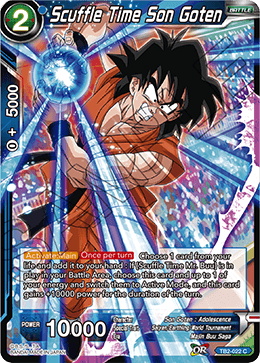 DBS World Martial Arts Tournament TB2-022 Scuffle Time Son Goten