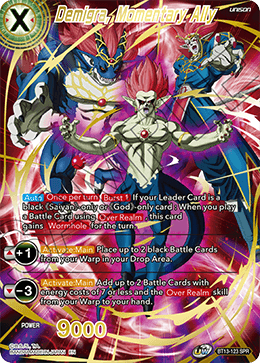 DBS Supreme Rivalry BT13-123 Demigra, Momentary Ally (SPR)