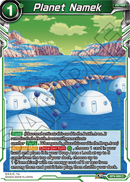 DBS Colossal Warfare BT4-069 Planet Namek