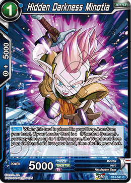 DBS Colossal Warfare BT4-041 Hidden Darkness Minotia