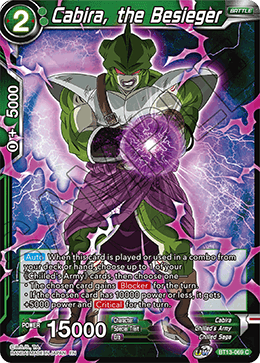 DBS Supreme Rivalry BT13-069 Cabira, the Besieger Foil