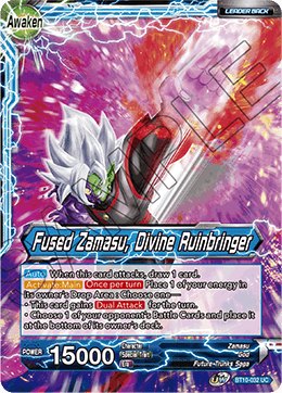 DBS Rise of the Unison Warrior BT10-032 Fused Zamasu / Fused Zamasu, Divine Ruinbringer (Leader) Foil