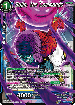 DBS Supreme Rivalry BT13-055 Bujin, the Commando Foil