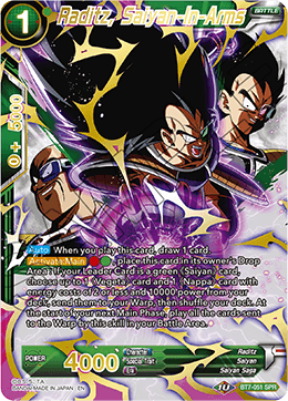 DBS Assault of the Saiyans BT7-051 Raditz, Saiyan-In-Arms (SPR)