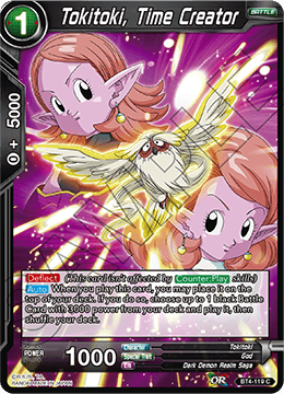 DBS Colossal Warfare BT4-119 Tokitoki, Time Creator Foil