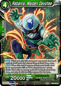 DBS Draft Box 5: Divine Multiverse DB2-082 Rabanra, Maiden Devotee Foil