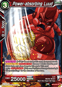 DBS Cross Worlds BT3-016 Power-absorbing Luud