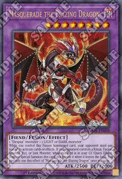 yugioh gold tin 2020 card list Yu-Gi-Oh! Burst of Destiny BODE-EN038 Masquerade the Blazing Dragon Ul –  JGC Collectables
