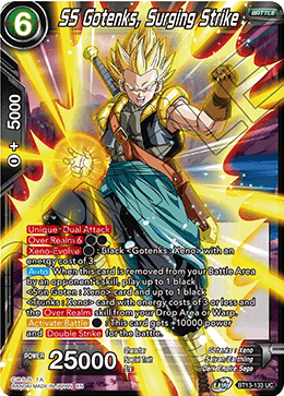 DBS Supreme Rivalry BT13-133 SS Gotenks, Surging Strike
