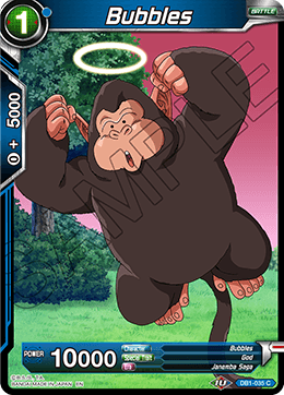 DBS Draft Box 4: Dragon Brawl DB1-035 Bubbles