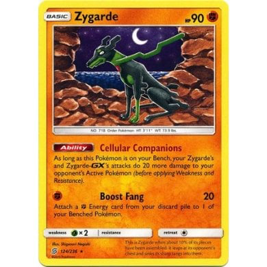 SM Unified Minds 124/236 Zygarde