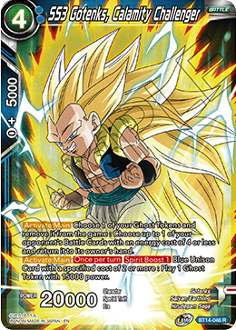 DBS Cross Spirits BT14-046 SS3 Gotenks, Calamity Challenger