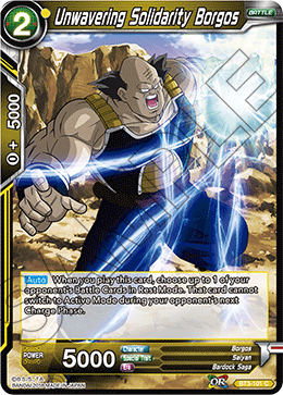 DBS Cross Worlds BT3-101 Unwavering Solidarity Borgos