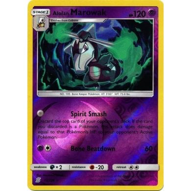 SM Unified Minds 075/236 Alolan Marowak Reverse Holo