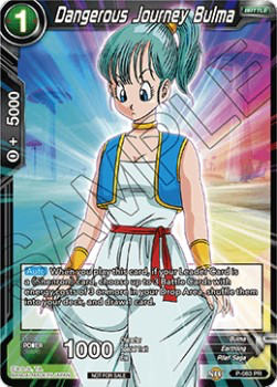 DBS Promotion Card P-083 Dangerous Journey Bulma
