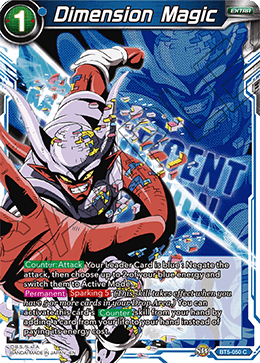 DBS Miraculous Revival BT5-050 Dimension Magic (Magnificent Collection Alternate Art)