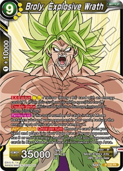 DBS Promotion Card P-106 Broly, Explosive Wrath Foil