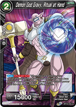 DBS Supreme Rivalry BT13-141 Demon God Gravy, Ritual at Hand
