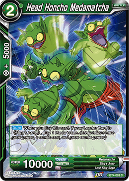DBS Colossal Warfare BT4-063 Head Honcho Medamatcha