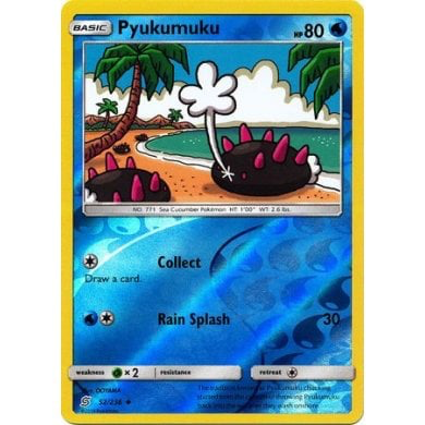 SM Unified Minds 052/236 Pyukumuku Reverse Holo