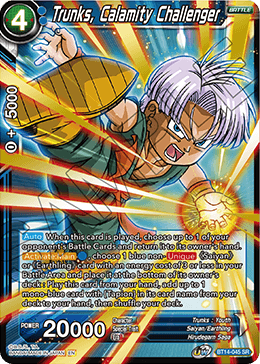 DBS Cross Spirits BT14-045 Trunks, Calamity Challenger SR