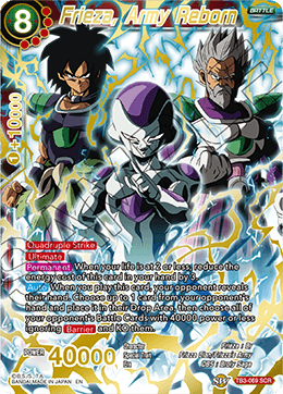 DBS Clash of Fates TB3-069 Frieza, Army Reborn (SCR)