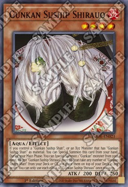 Yu-Gi-Oh! Burst of Destiny BODE-EN023 Gunkan Suship Shirauo – JGC  Collectables