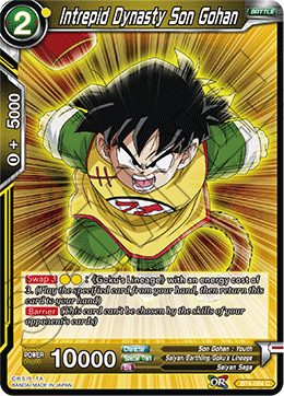 DBS Colossal Warfare BT4-084 Intrepid Dynasty Son Gohan Foil