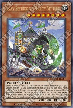 clear world yugioh deck Yu-Gi-Oh! Burst of Destiny BODE-EN087 Heavy Beetrooper Mighty Neptune – JGC  Collectables