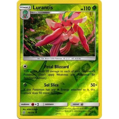 SM Unified Minds 016/236 Lurantis Reverse Holo