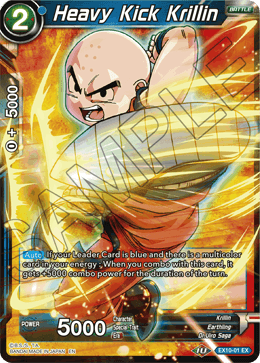DBS Expansion Set 10: Namekian Surge EX10-01 Heavy Kick Krillin