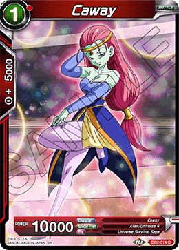 DBS Draft Box 5: Divine Multiverse DB2-014 Caway