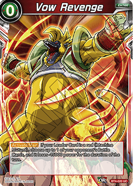 DBS Colossal Warfare BT4-020 Vow Revenge