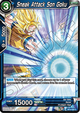 DBS Colossal Warfare BT4-026 Sneak Attack Son Goku