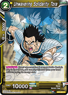 DBS Cross Worlds BT3-097 Unwavering Solidarity Tora